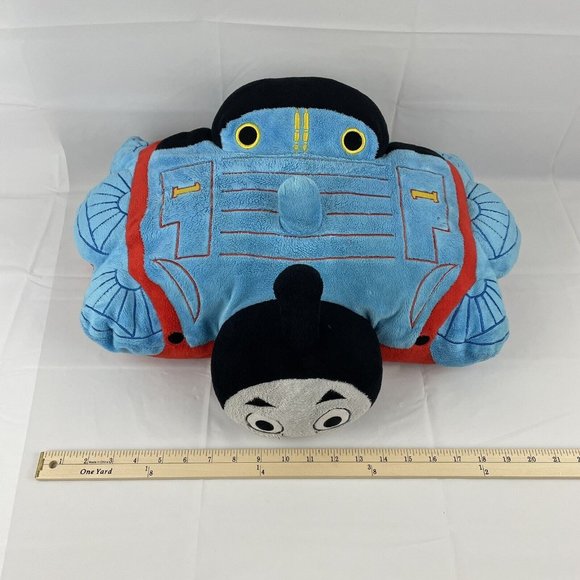 Pillow Pets Thomas the Train 17" Blue Plush Pillow Stuffed Toy Thomas & Friends - Picture 7 of 8
